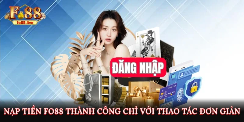 Nạp Tiền FO88 Thành Công Chỉ Với Thao Tác Đơn Giản 